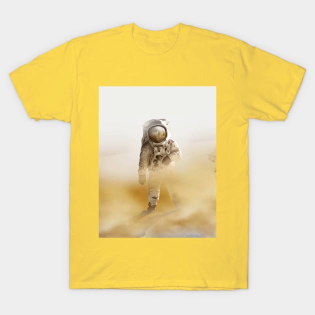 Playing Mars on the desert T-Shirt by fokafoka